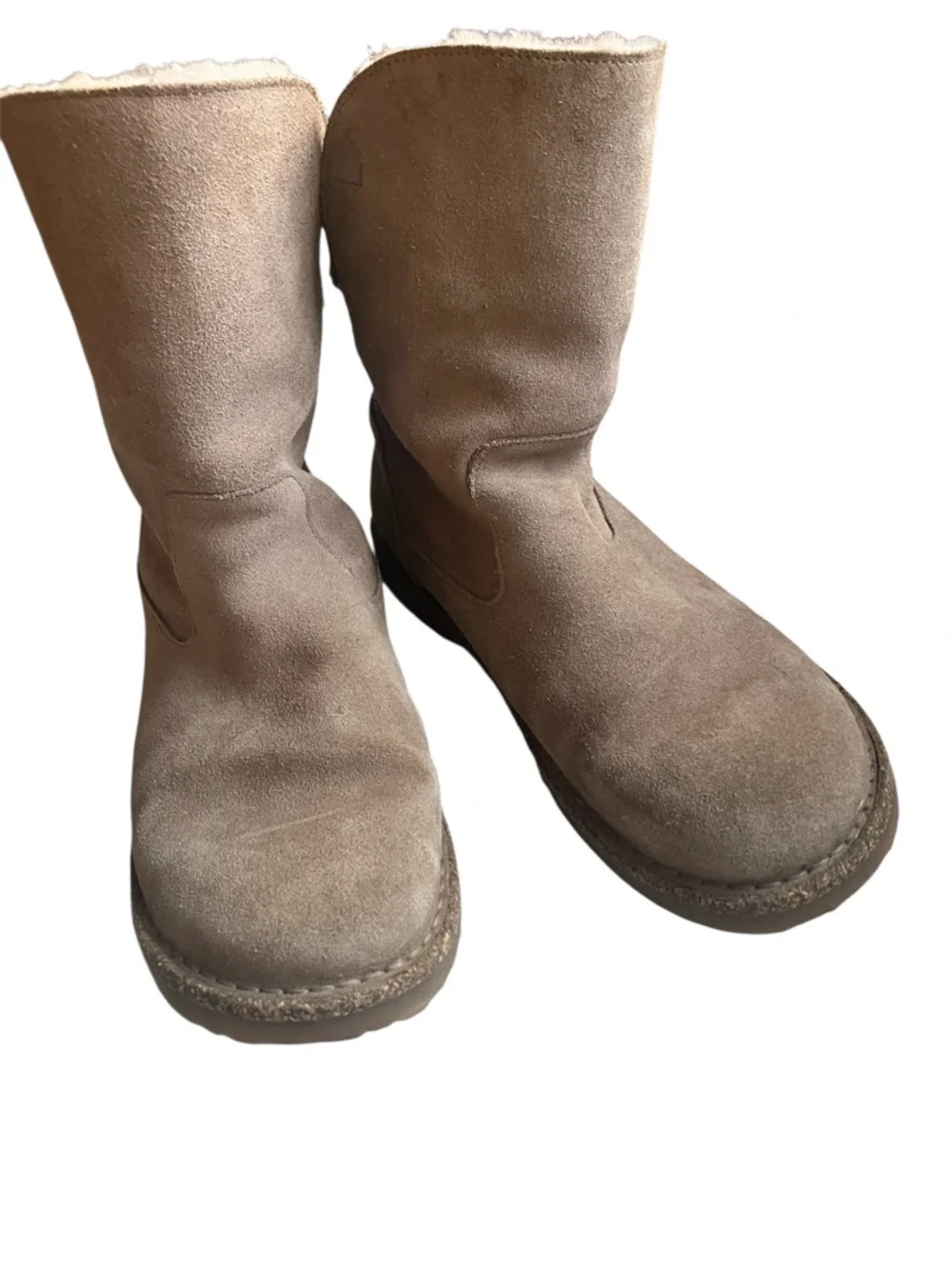 Birkenstock suede upper