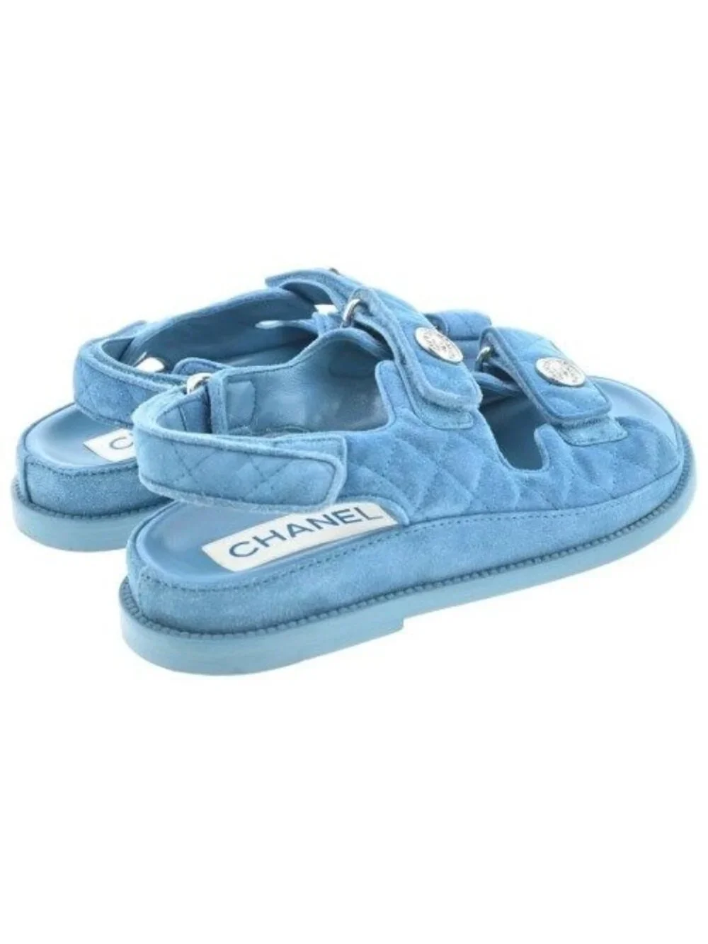 Chanel Sandals Blue