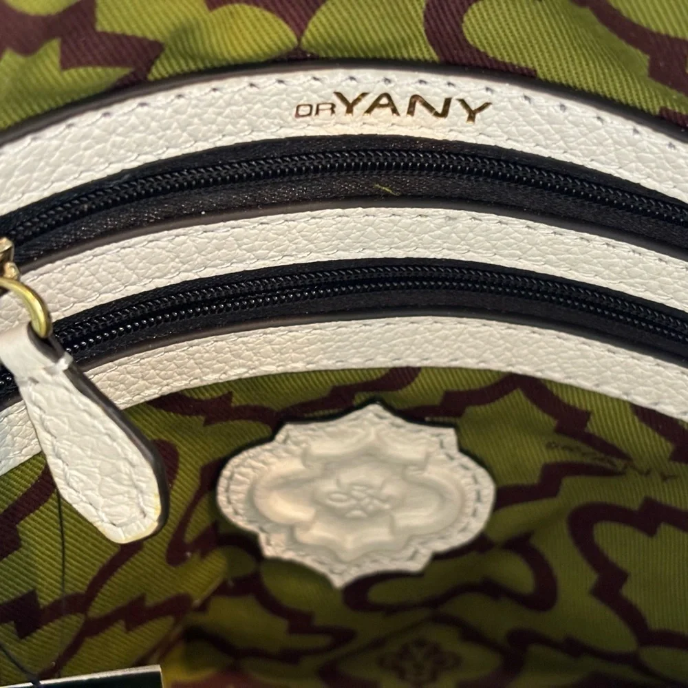 orYANY white leather