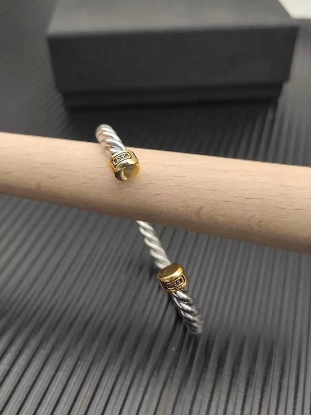 David  Yurman. twisted silver