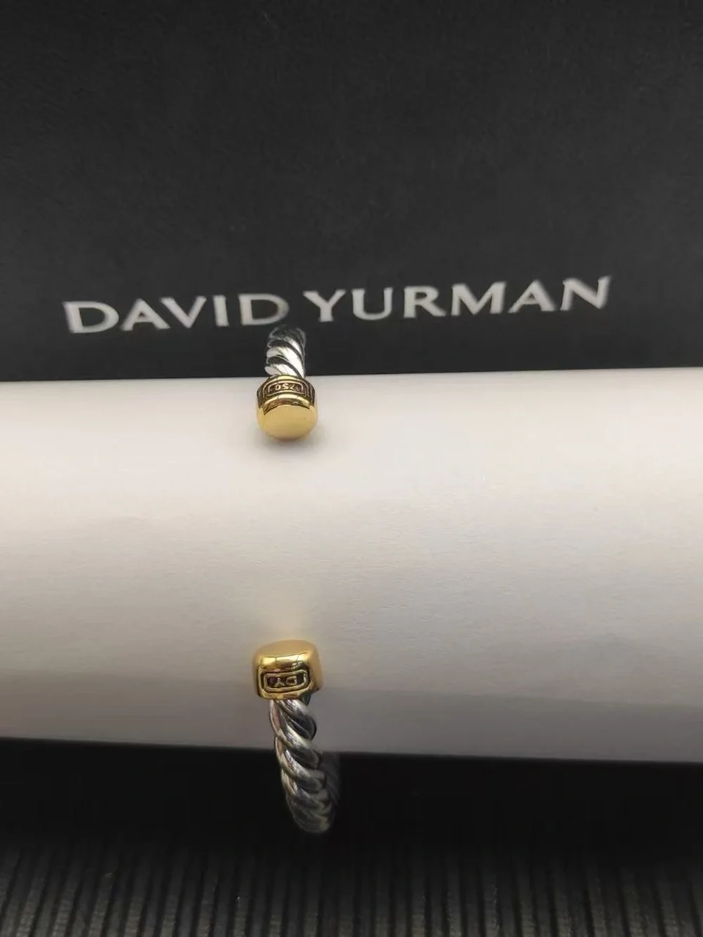 David  Yurman. twisted silver