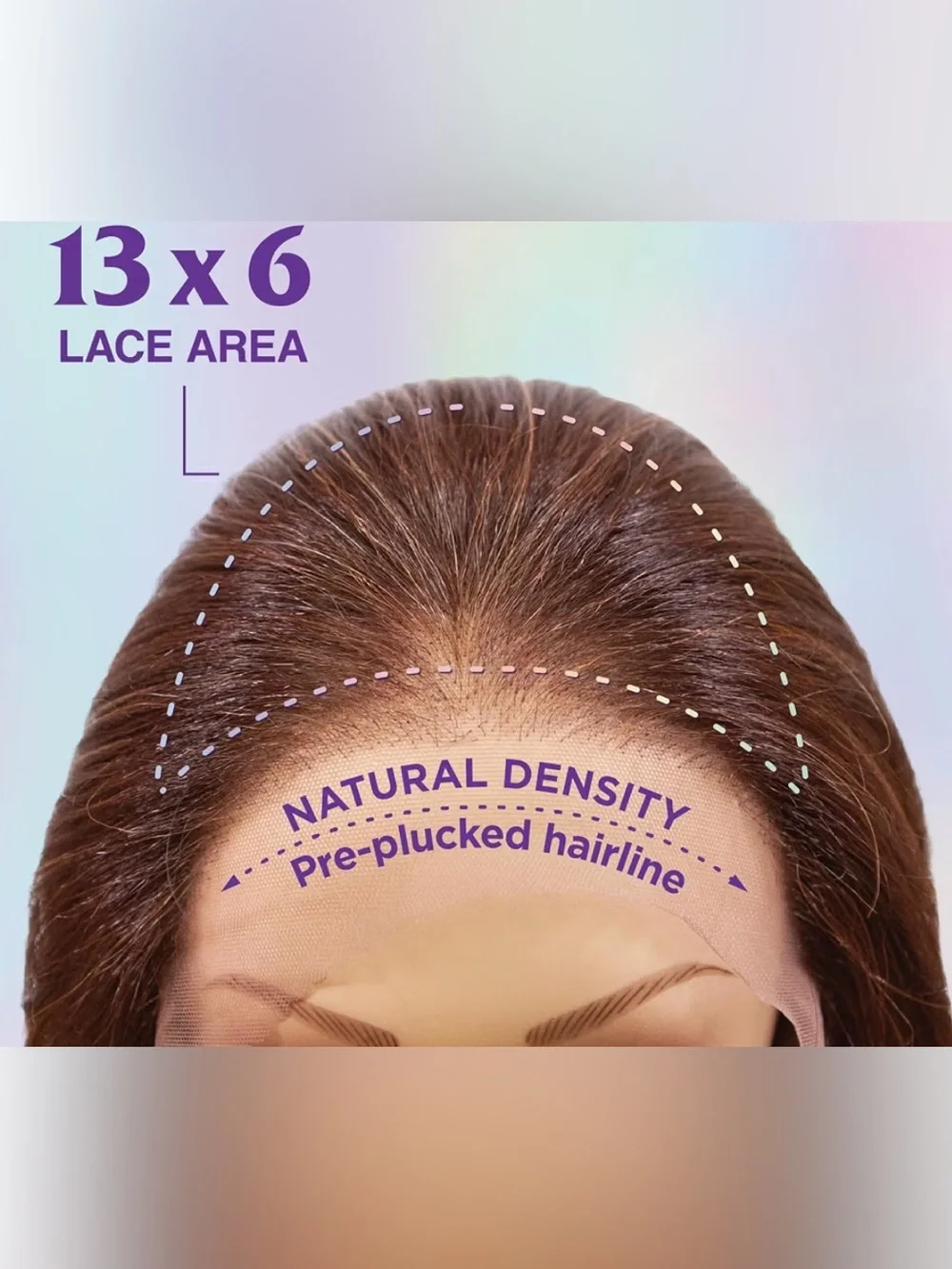 Luxury wig any plucked