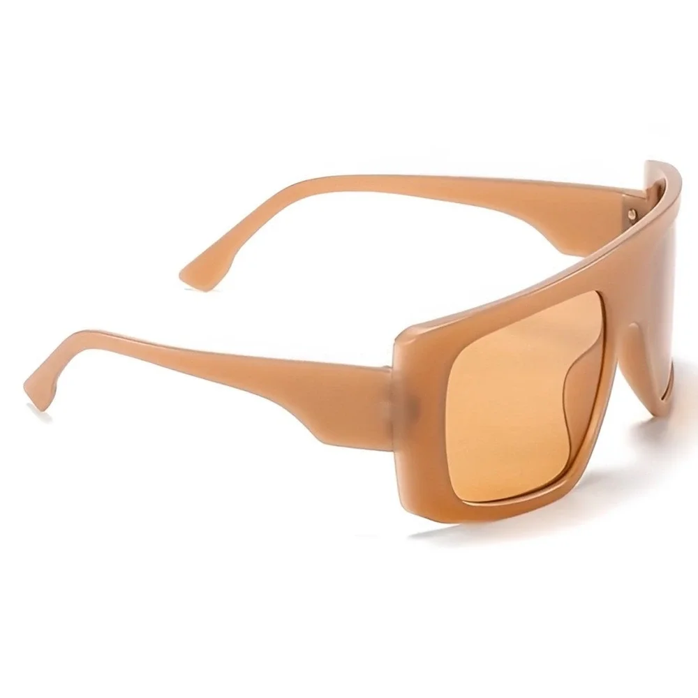 Men Oversized Square‎ Sunglasses Luxury Large Shades Wrap Around Lentes Gafas