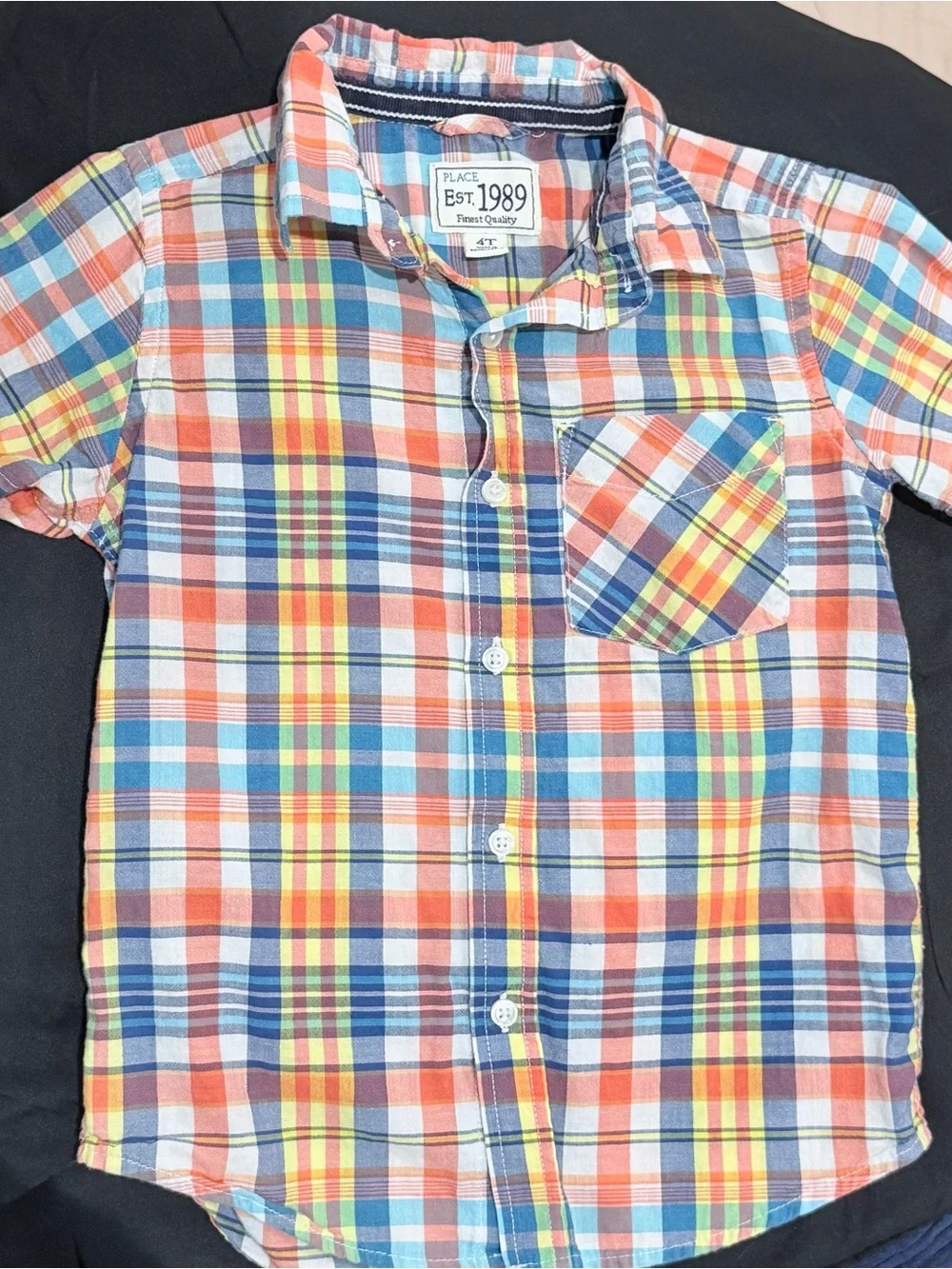 The Childrens Place colorful plaid