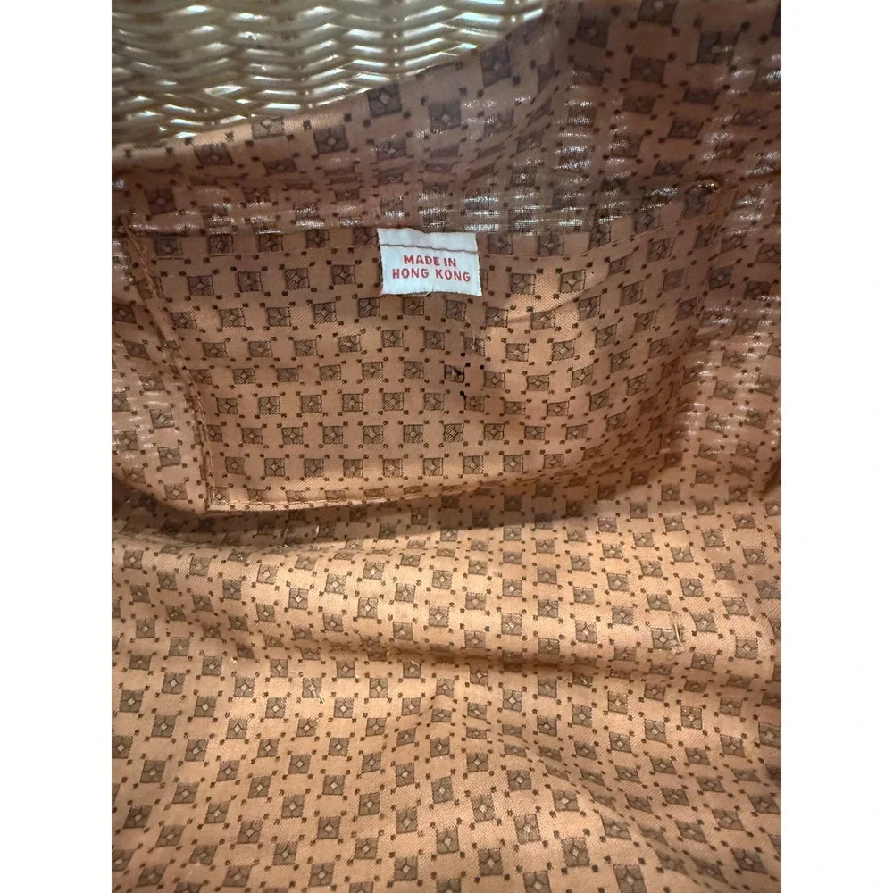Vintage wicker basket