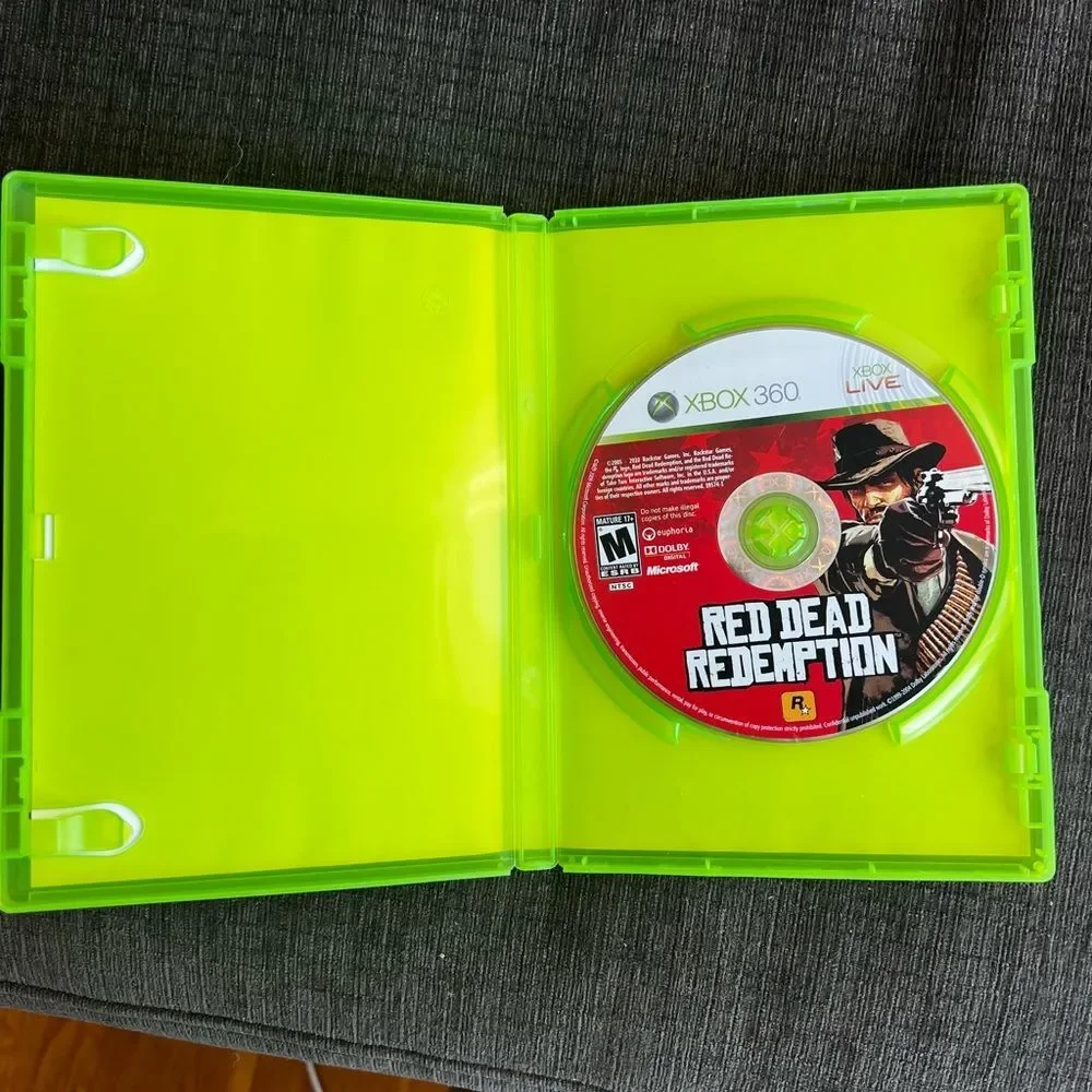 Red Dead Redemption for XBOX 360 (Case and Disc)