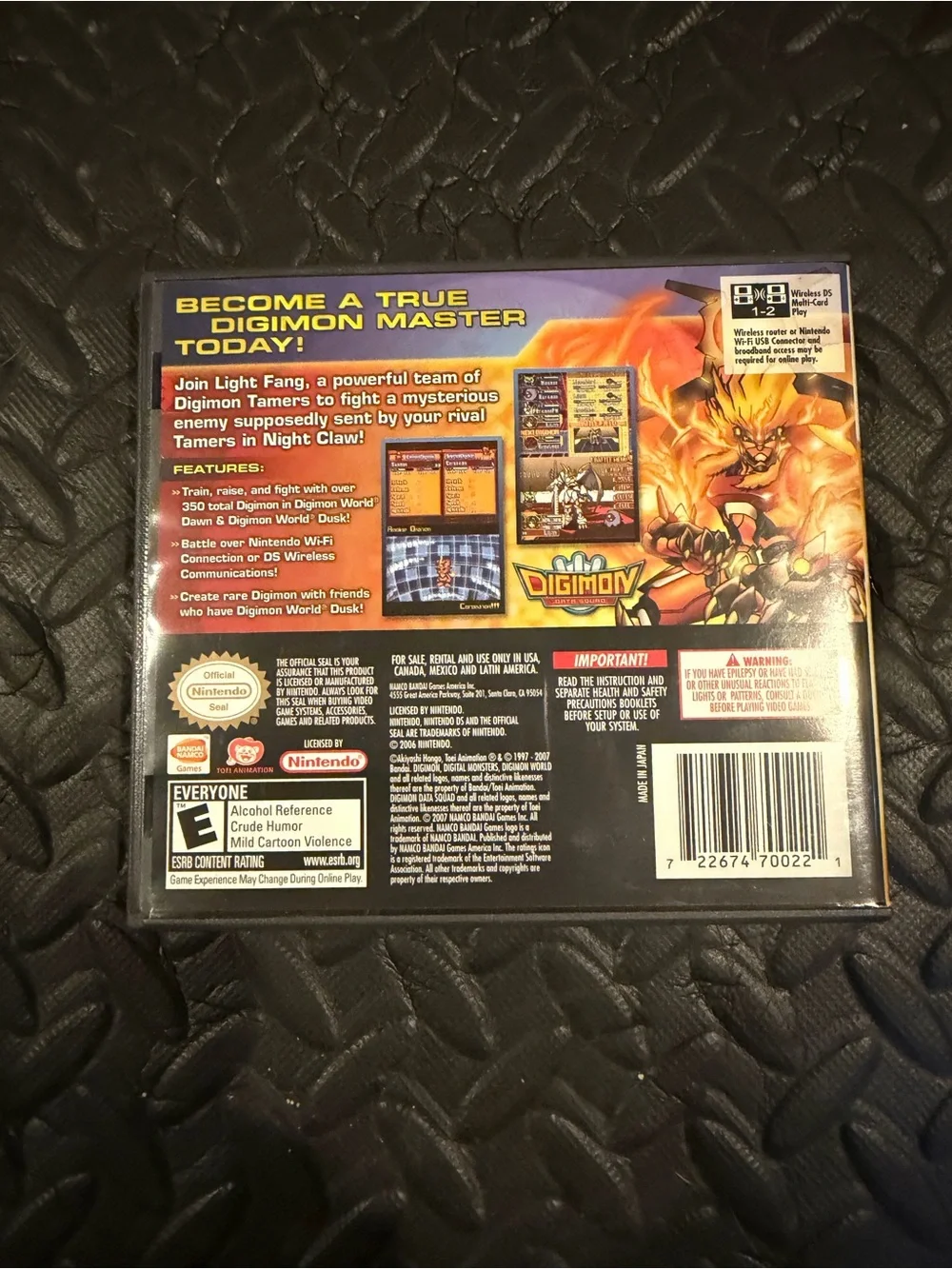 Nintendo DS Digimon World Dawn
