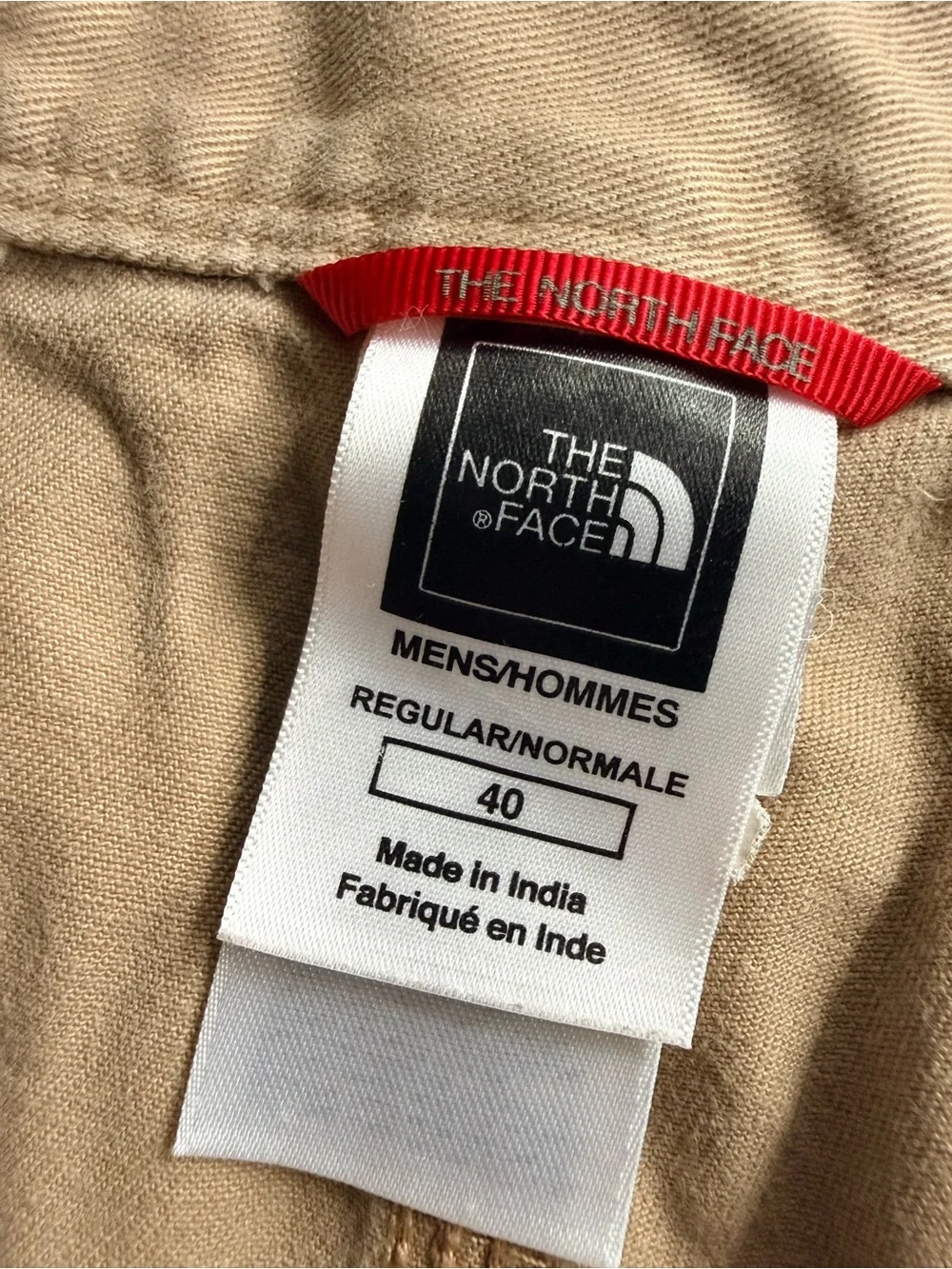 The North Face Tan Cargo Shorts