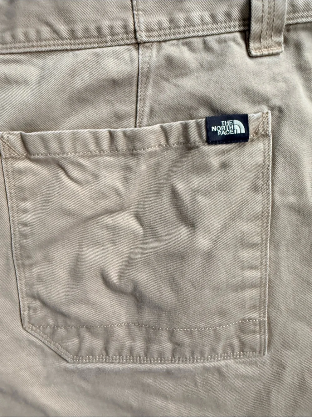 The North Face Tan Cargo Shorts
