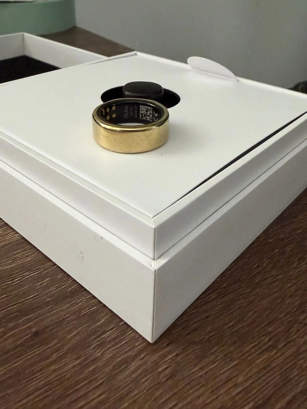 Gold Oura Ring Gen 3 Heritage 7