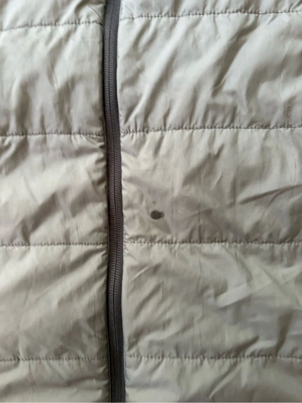 The North Face worn but