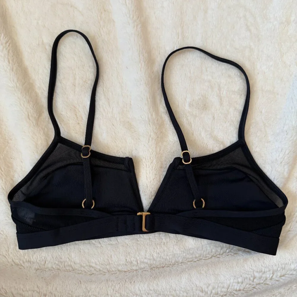 Women's S L*Space Ribbed Sadie Bikini Top Swim
