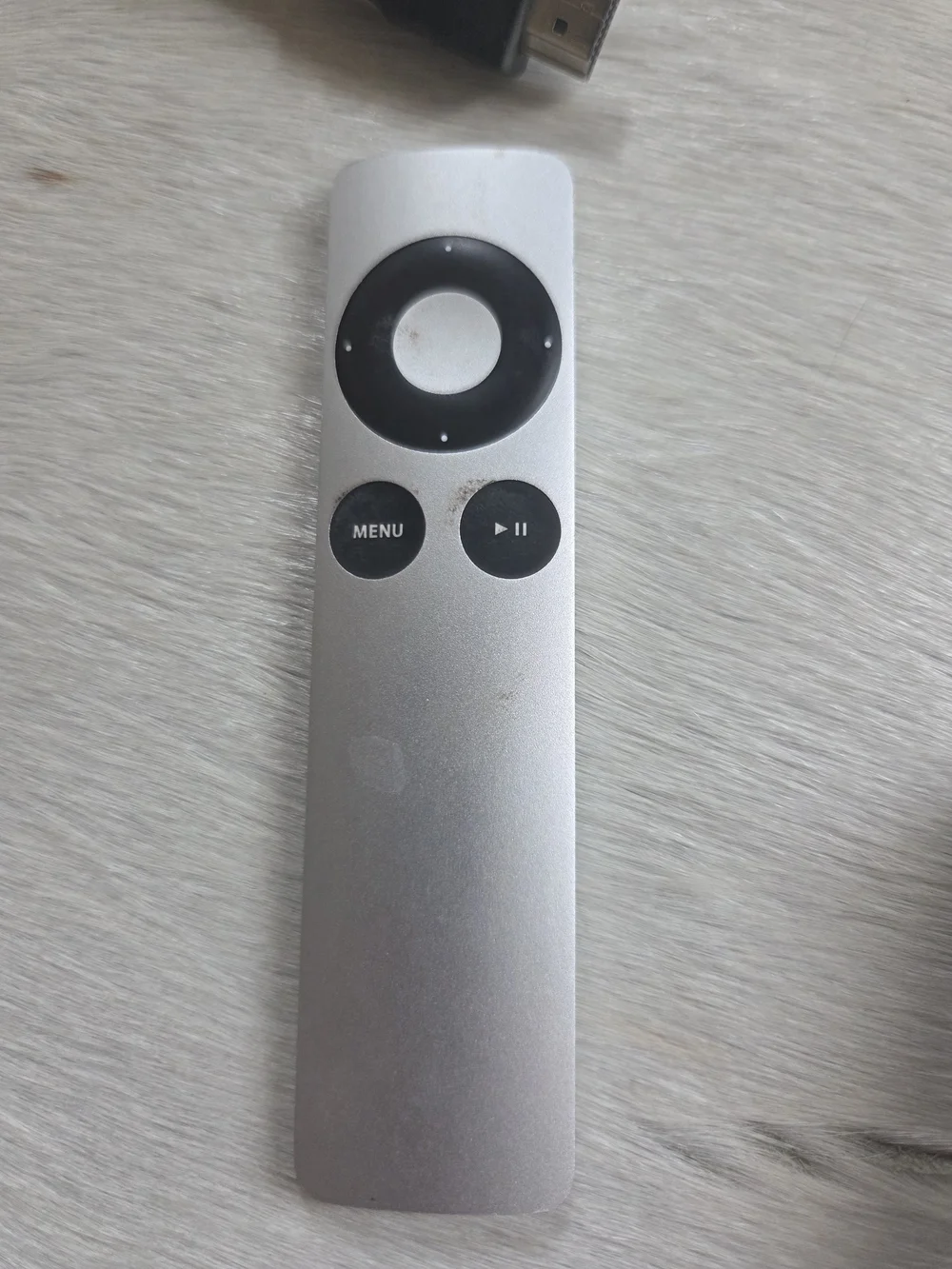 Apple TV Box with Silver Remote. A1378. Includes HDMI Cord.