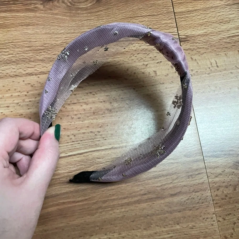 N/A purple glitter