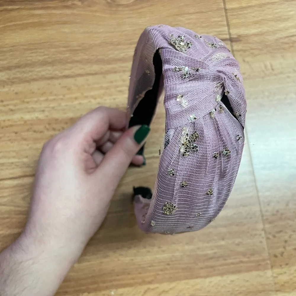 N/A purple glitter