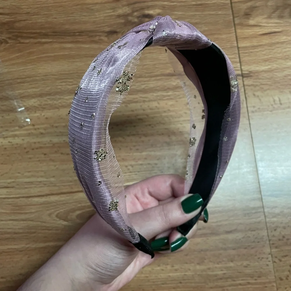 N/A purple glitter