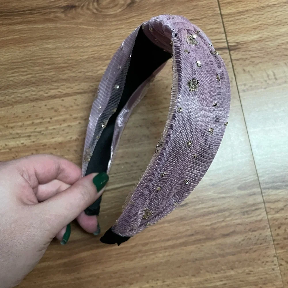 N/A purple glitter