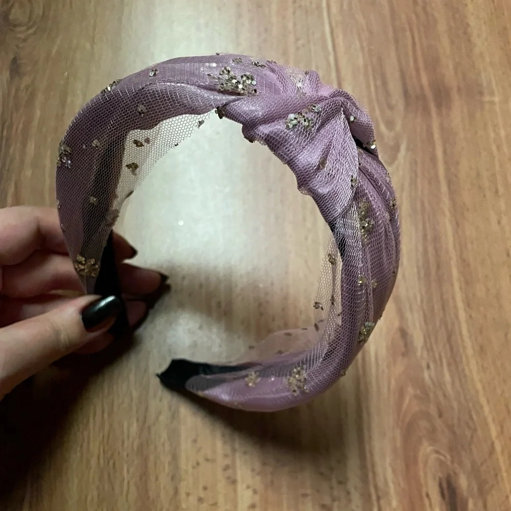 N/A purple glitter