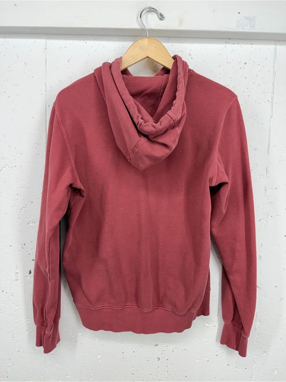 The North Face Men’s Small Burgundy Hoodie Sweatshirt