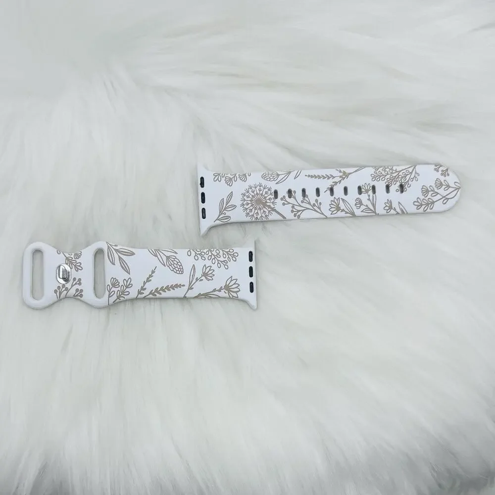 Unbranded floral engraved