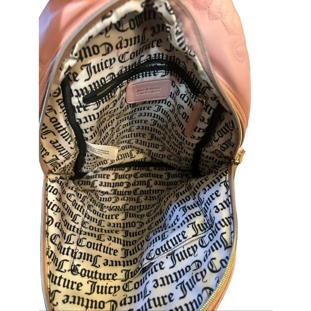 Juicy Couture Quilted Taffy Backpack