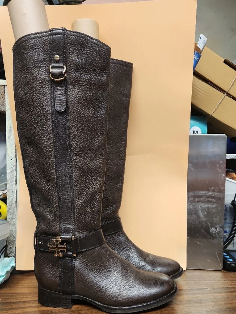 Tory Burch dark brown