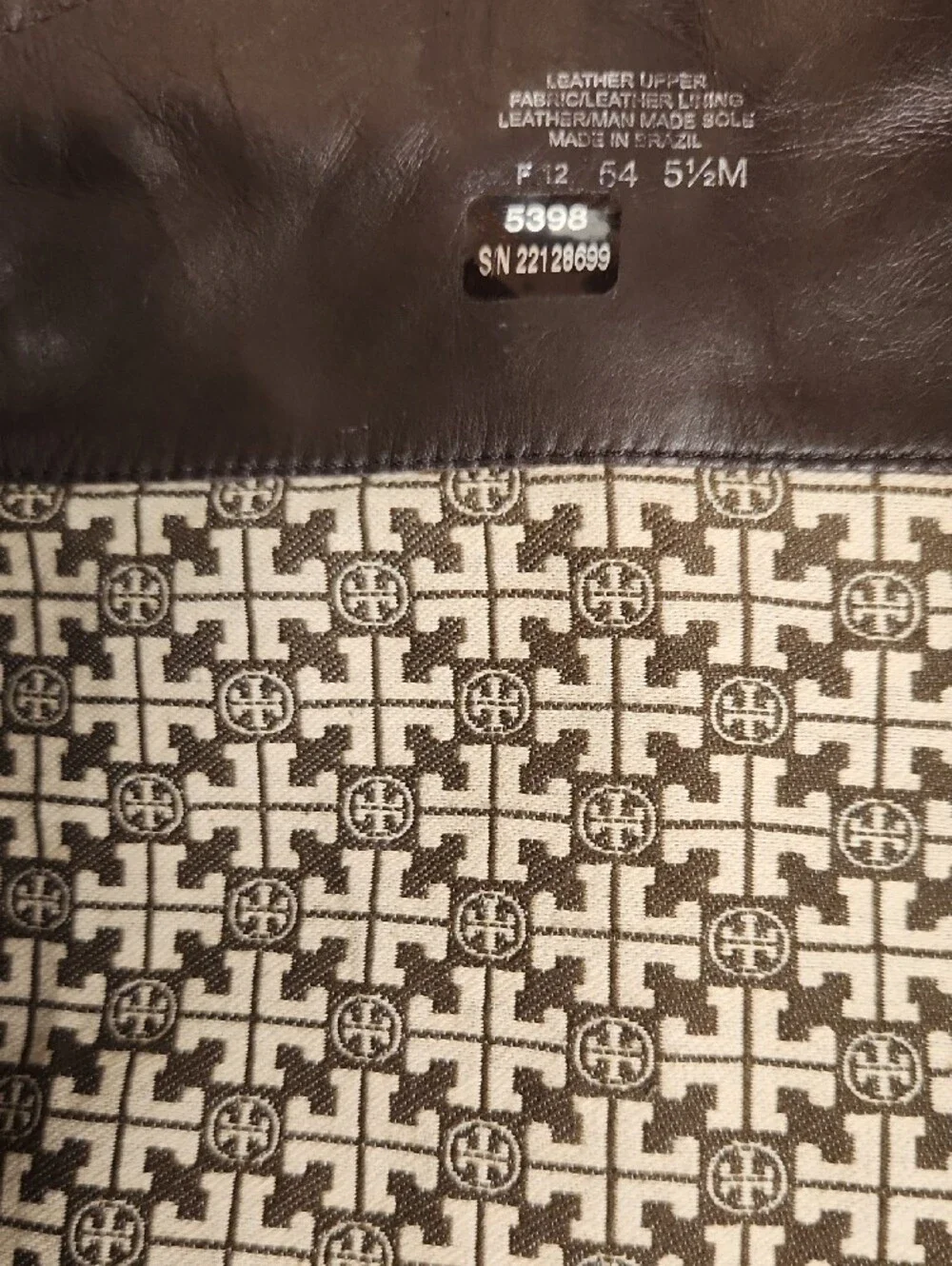Tory Burch dark brown