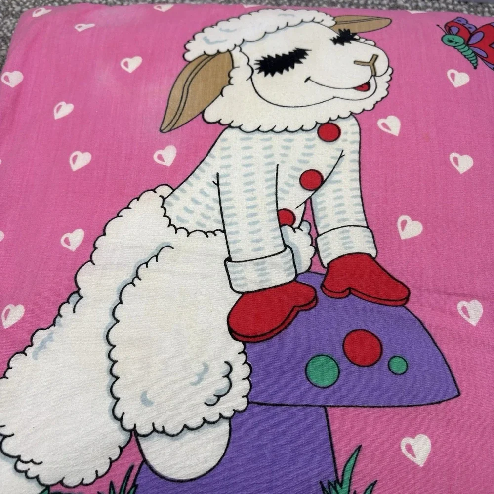 Lambchop vintage pillow