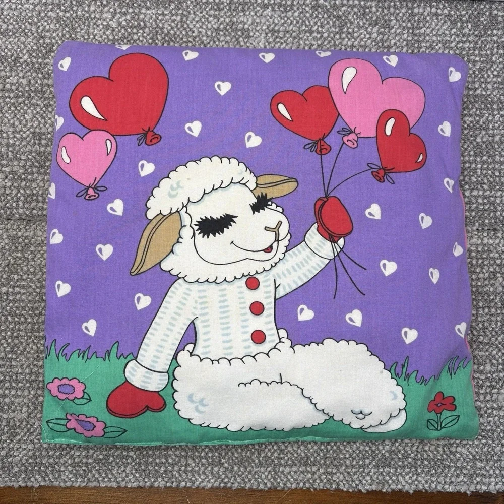 Lambchop vintage pillow