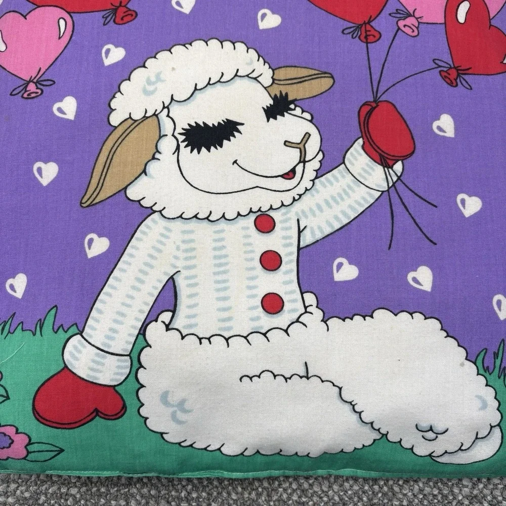 Lambchop vintage pillow