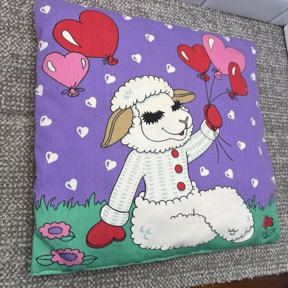 Lambchop vintage pillow