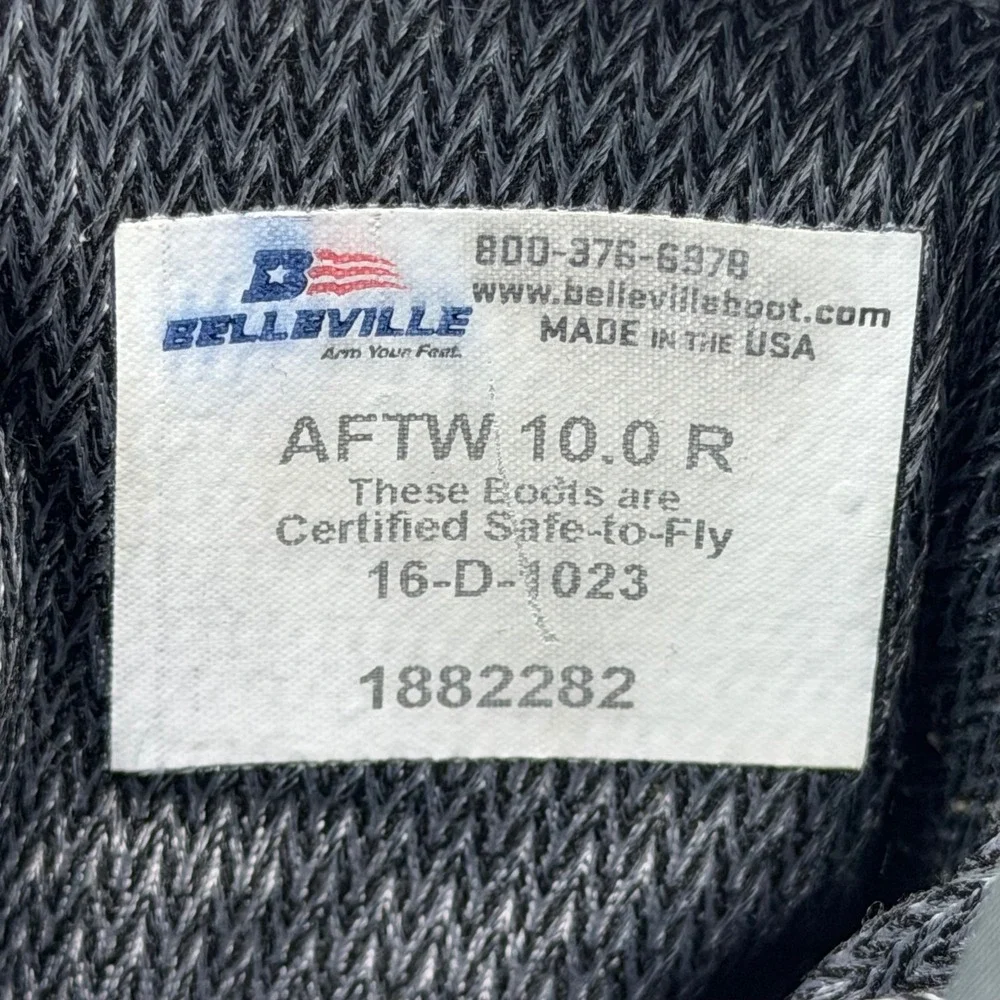 Belleville boots are