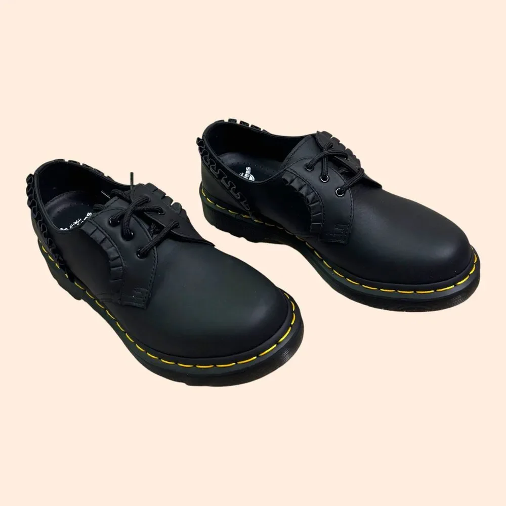 Dr. Martens 1461 Frill Nappa Oxford Shoes