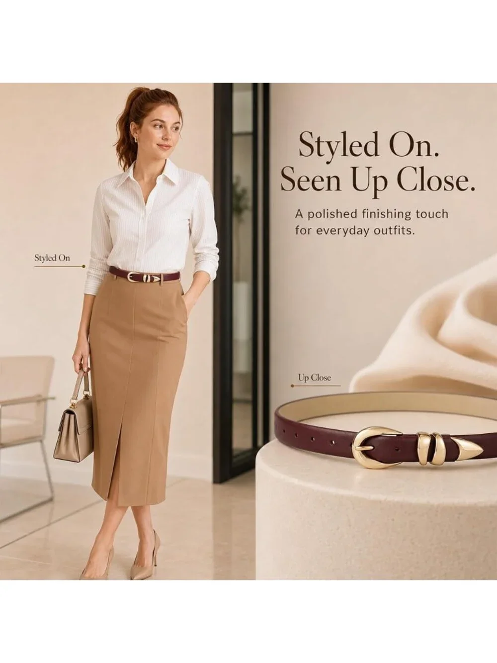 N/A women burgundy
