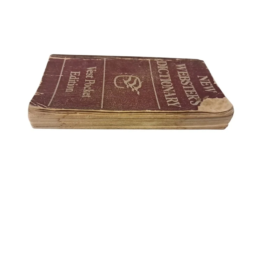 New Websters Dictionary Vest Pocket Edition 1976