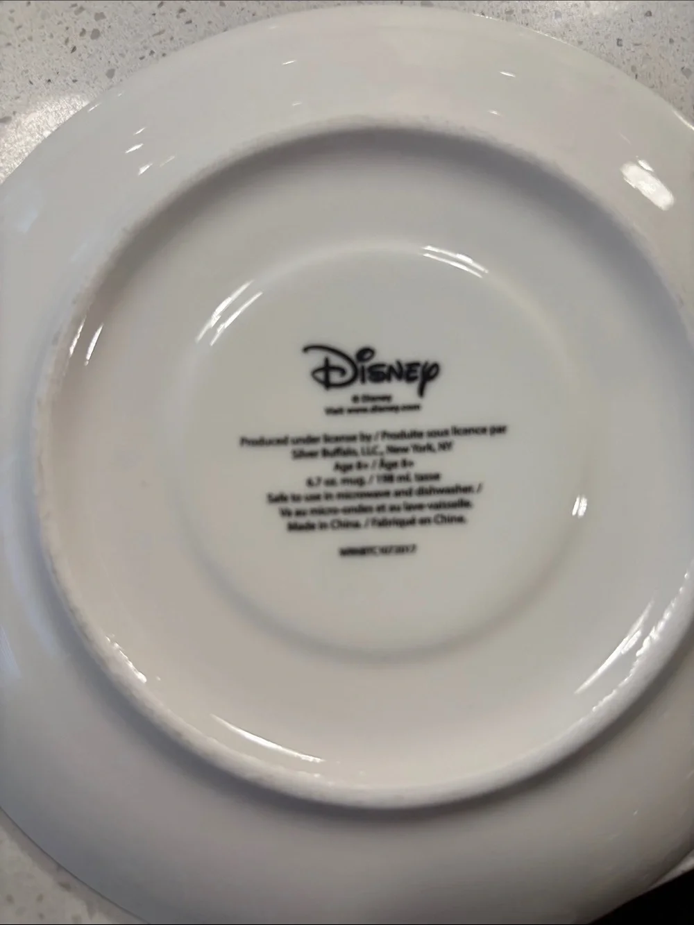 Disney up as saucers