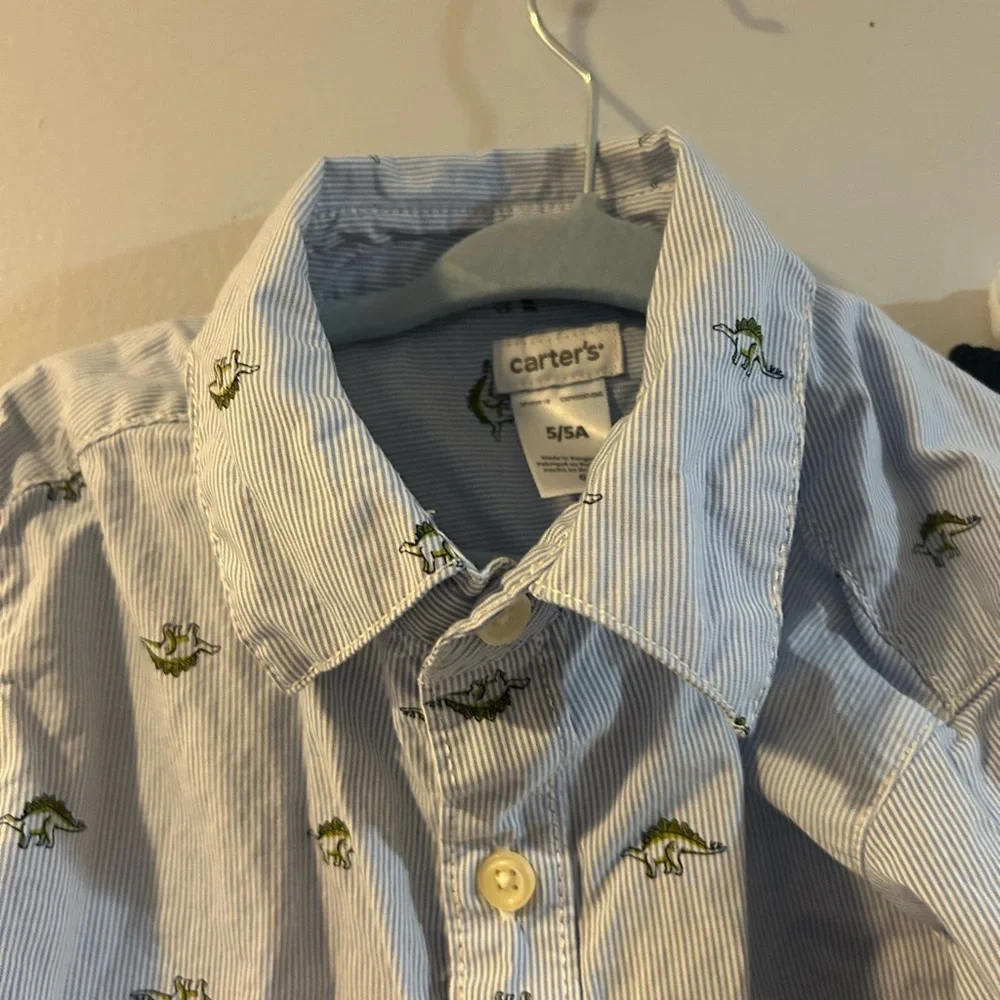 Size 5 3 piece bundle boy dress up (Kenneth Cole, cat and jack, carters)