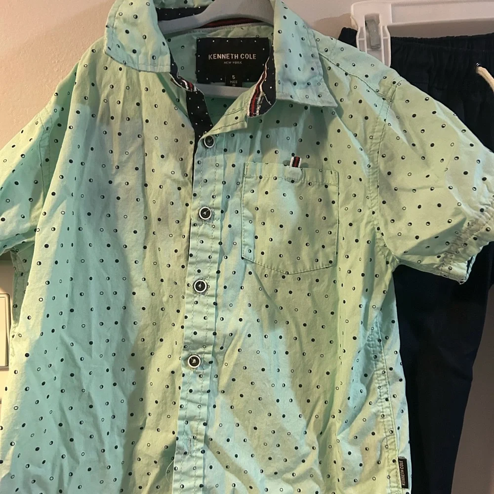 Size 5 3 piece bundle boy dress up (Kenneth Cole, cat and jack, carters)
