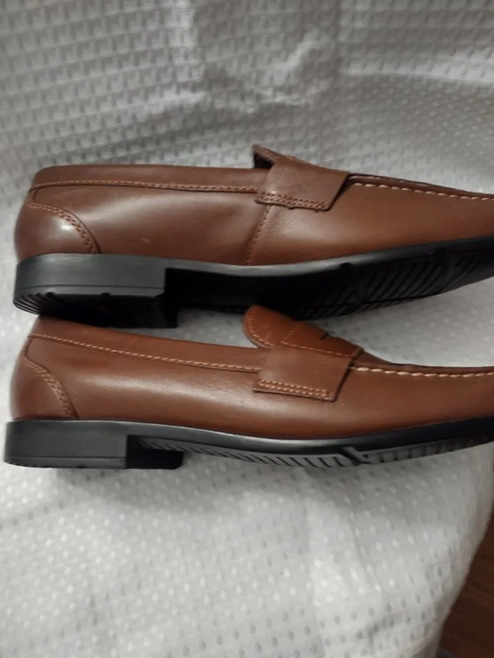 Rockport upper leather