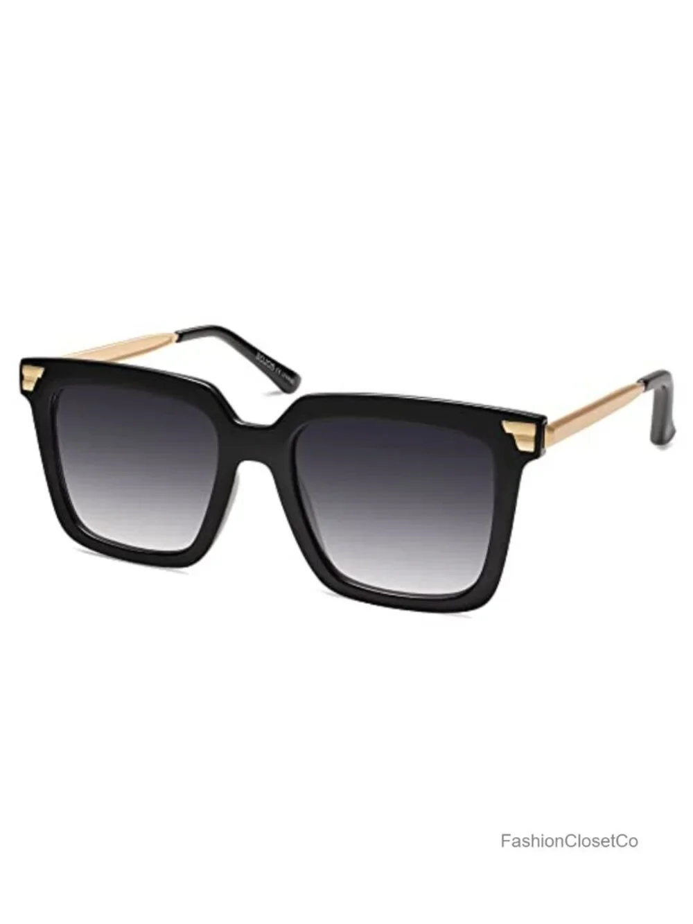 Retro Oversized Square Sunglasses UV400 HD Lens