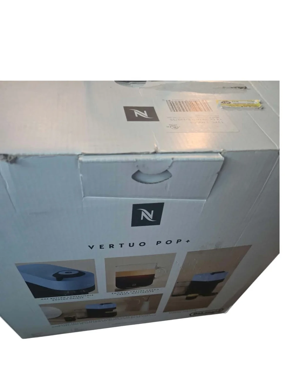 Nespresso Vertuo Pop+ ENV92A Coffee & Espresso Machine - Pacific Blue - Used