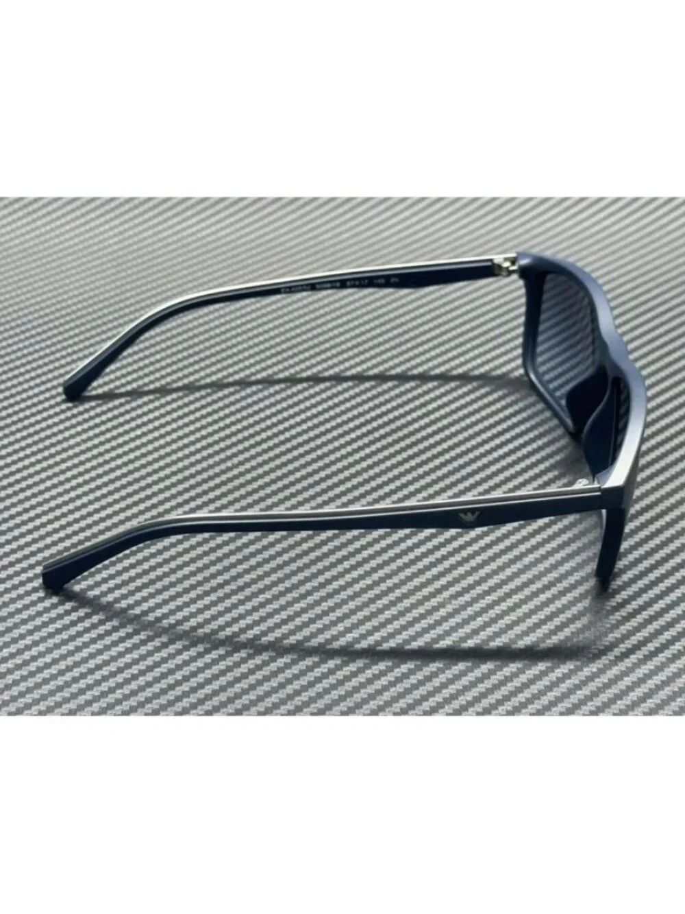 New Emporio Armani Men Matte Blue Sunglasses -17-145