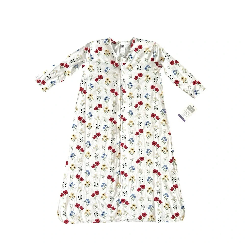 Hudson‎ Baby Long Sleeve Cotton Jersey Sleeping Bag Wildflowers 18-24 Months