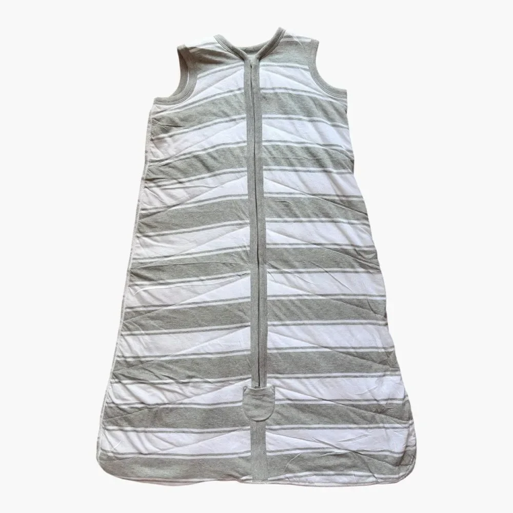 Burt’s Bees Baby Beekeeper Sleep Sack Large 12-18M Organic Cotton Gray Stripe