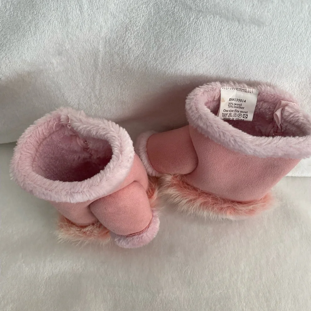 Leather and Wool Fingerless Mittens