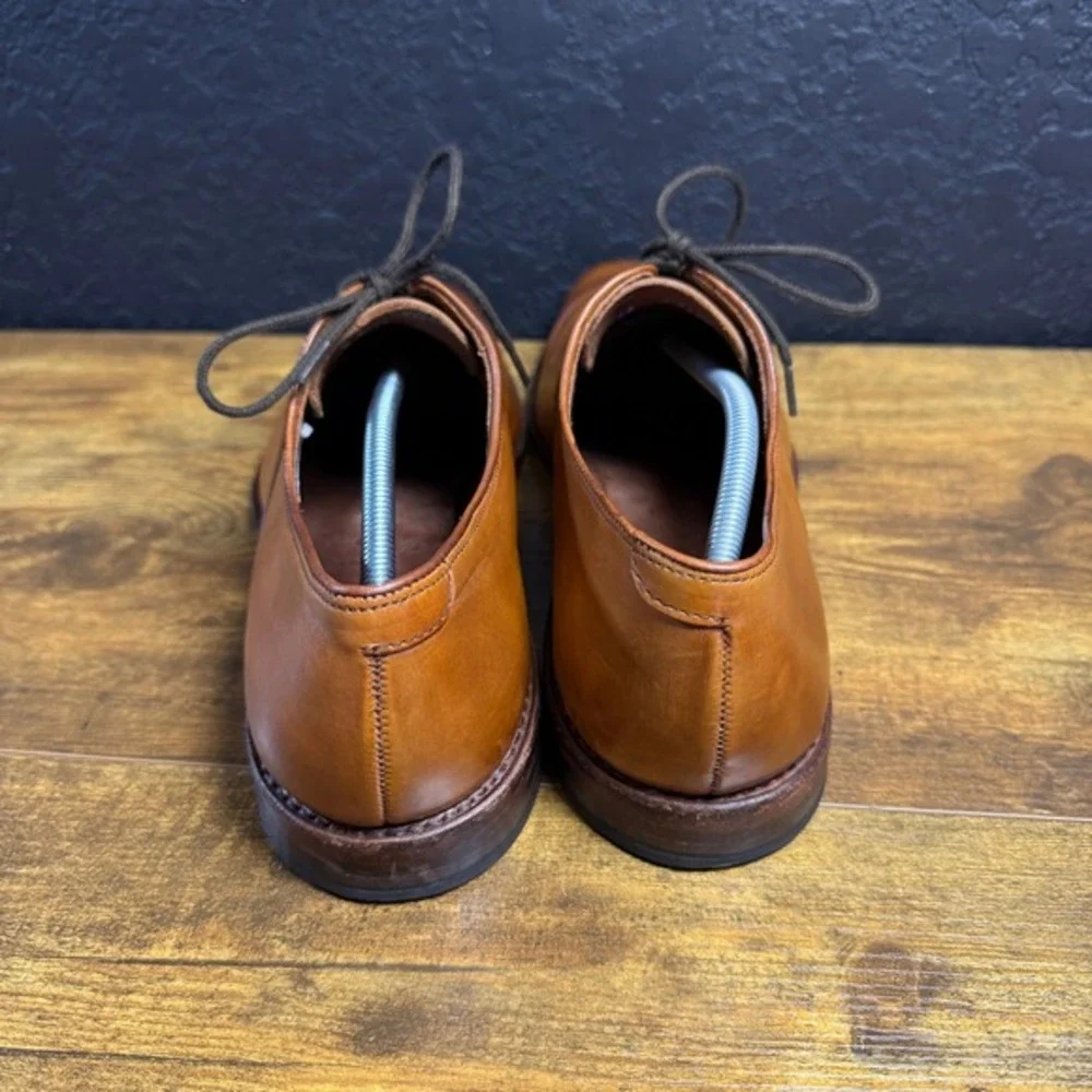 Allen Edmonds Park Avenue 5906 Tan Leather‎ Cap Toe Oxford Mens 13 B