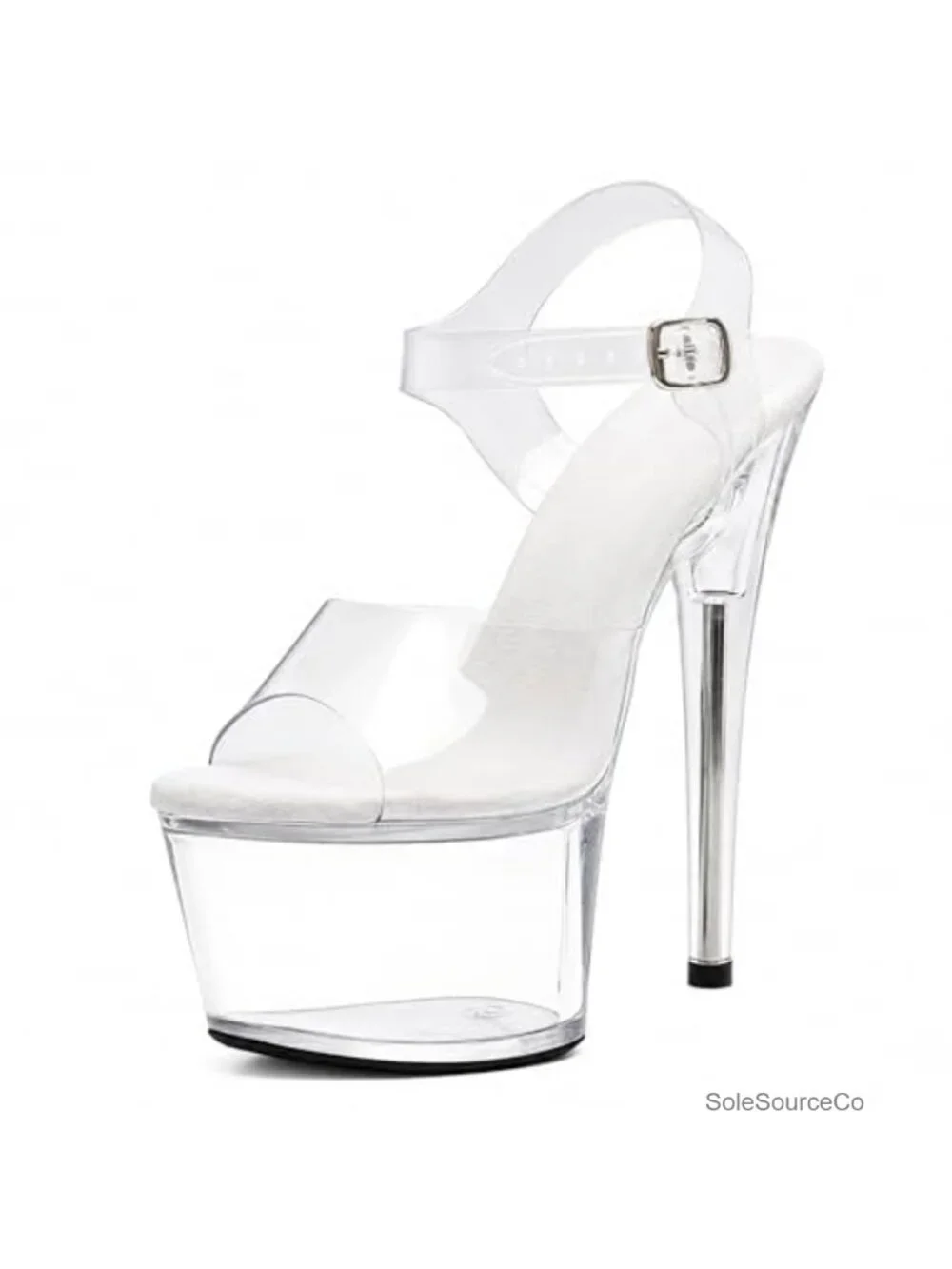 Clear Platform Heels 7