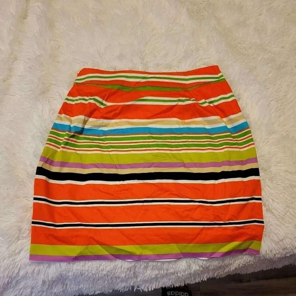 Kate spade Striped Mini skirt  sz 0