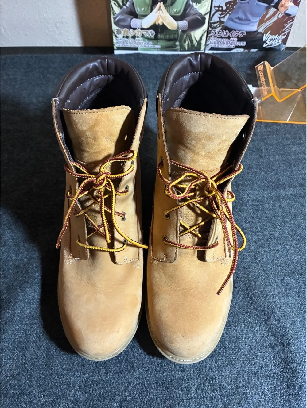 Timberland Women's Wedge Ankle Boots Size 10 Wheat Nubuck Leather