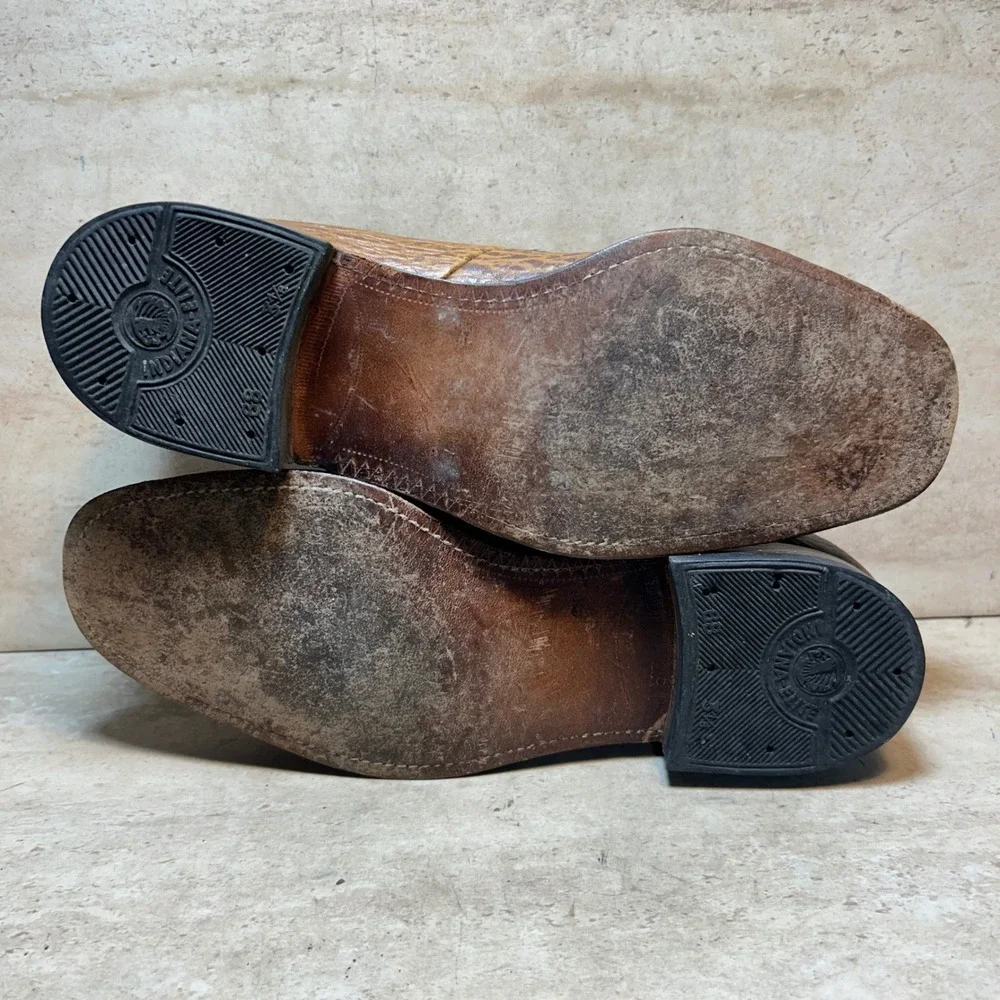 Loake Bros British Isles‎ Collection Tassel Loafers Mens 9 Made in England Brown
